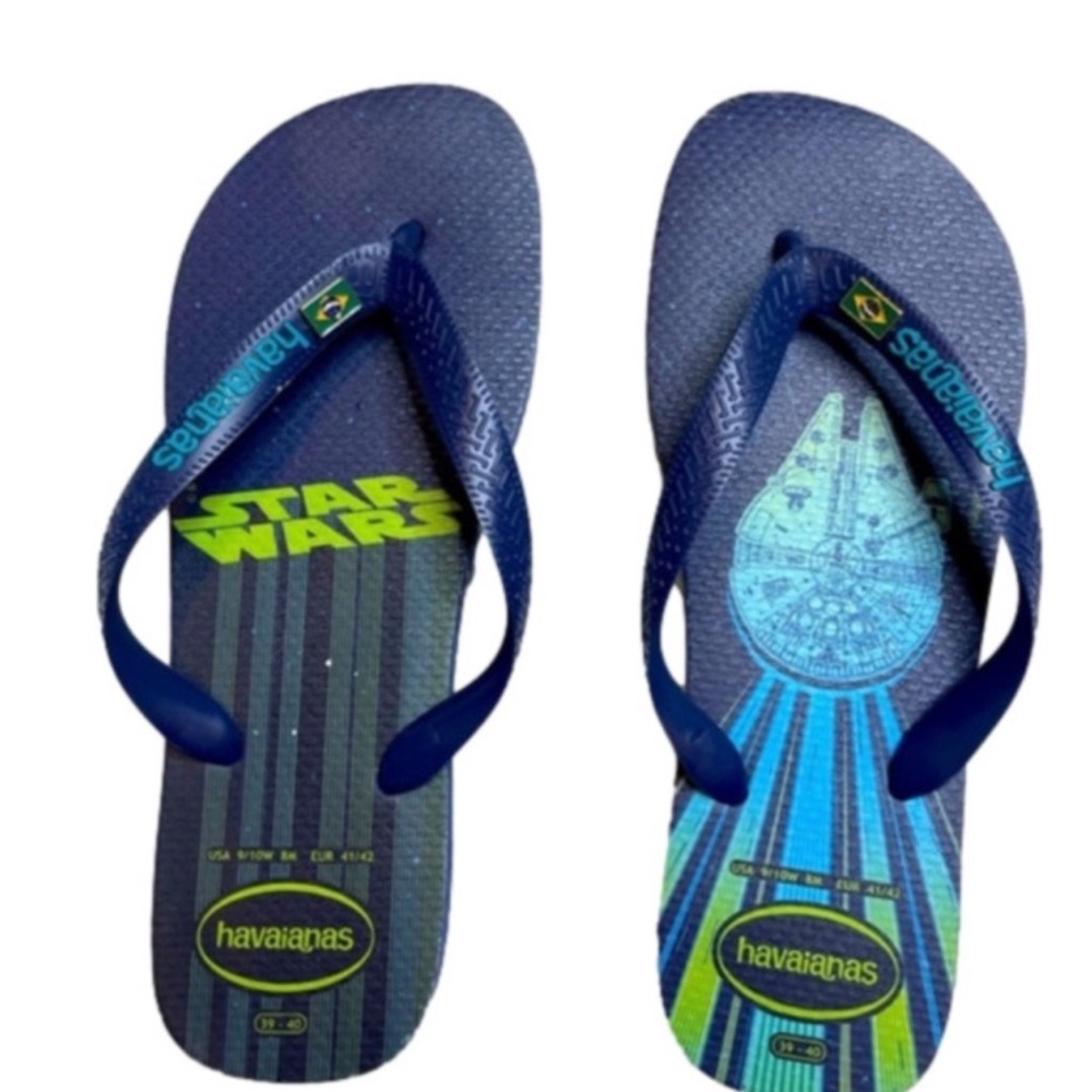 EUC Havaianas Star Wars Millennium Falcon Flip Flop
Size 10